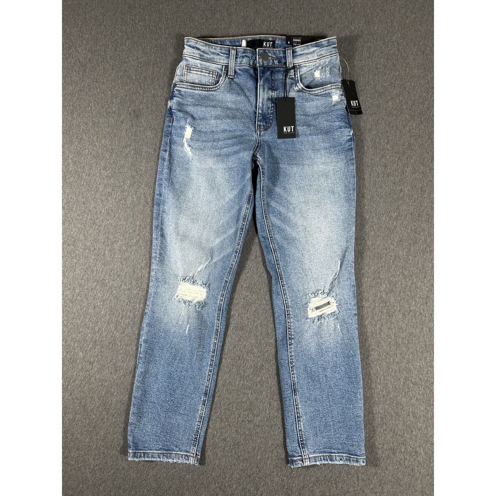 KUT from the Kloth Rachael Fab Ab High Rise Mom Jeans‎ Size 0